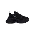 BALENCIAGA TRIPLE S. LACE-UP SNEAKERS BLACK