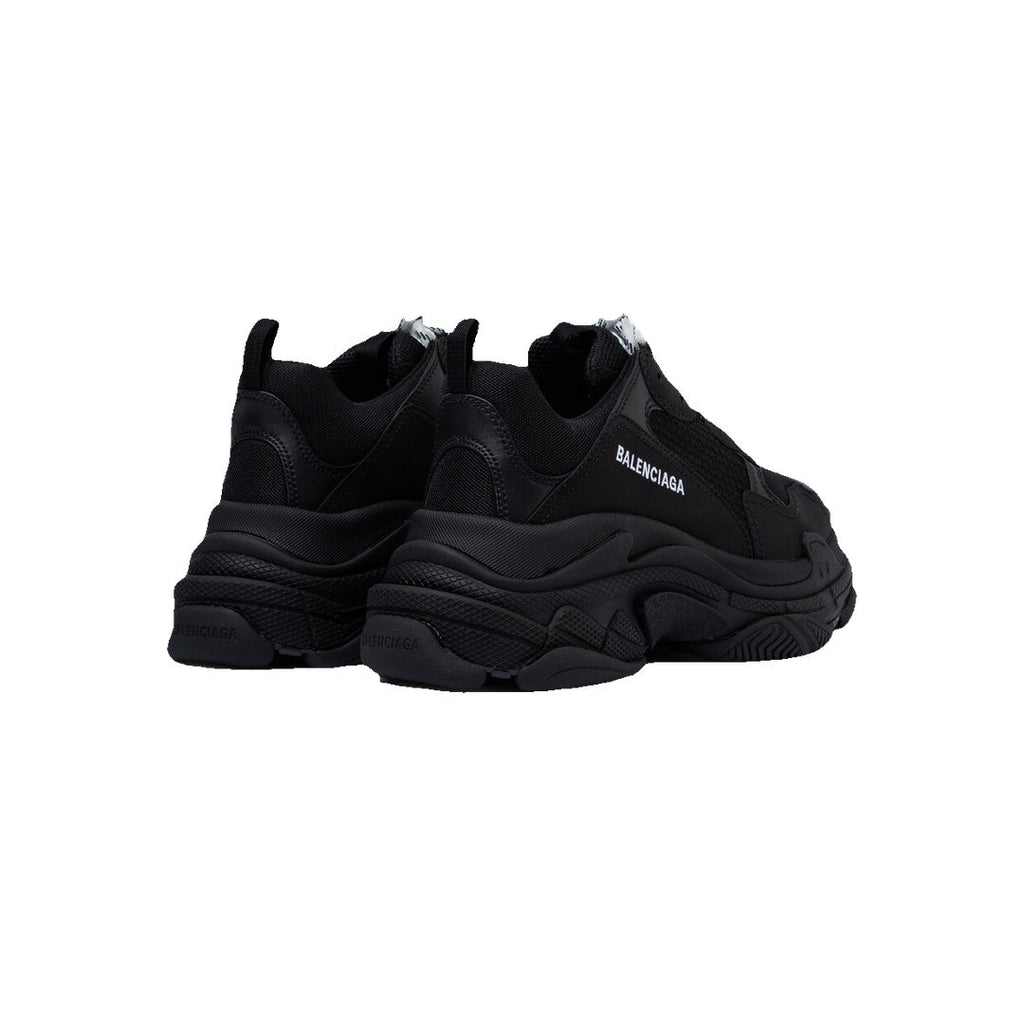 BALENCIAGA TRIPLE S SPORTS SHOES BLACK
