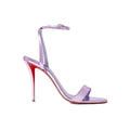 CHRISTIAN LOUBOUTIN MISS Z SLING BACK CARUZO 100MM LILAC
