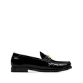 SAINT LAURENT LE LOAFER SOFT PATENT LEATHER LOAFERS BLACK
