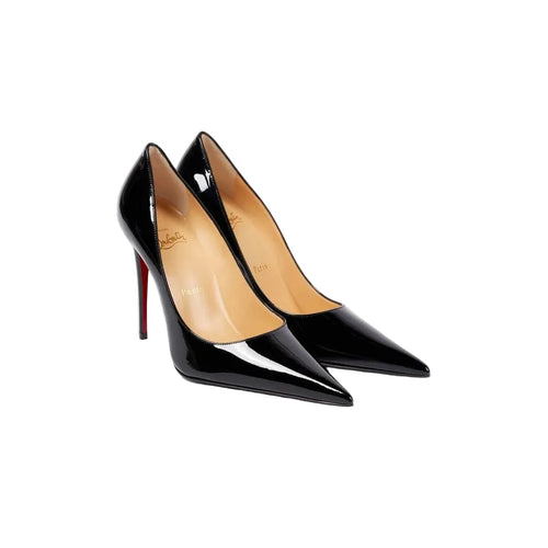 CHRISTIAN LOUBOUTIN PATENT SO KATE PUMP BLACK