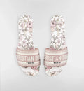 DIOR DWAY SLIDE COTTON AND ROSE
