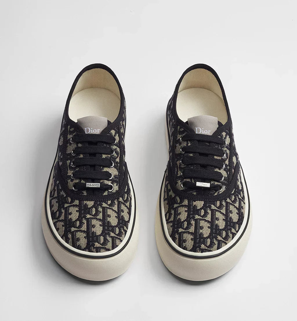 DIOR SALTWIND SNEAKER BEIGE AND BLUE