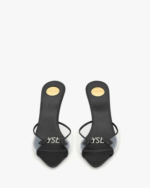 YSL JERRY MULES IN TPU AND RHINESTONES
